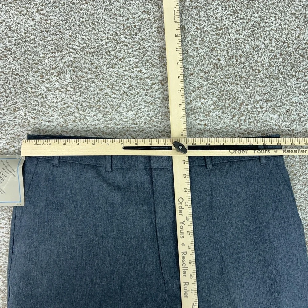 Vintage Levis Pants Mens 38x29‎ Blue Action Slacks Dress Microfiber Business